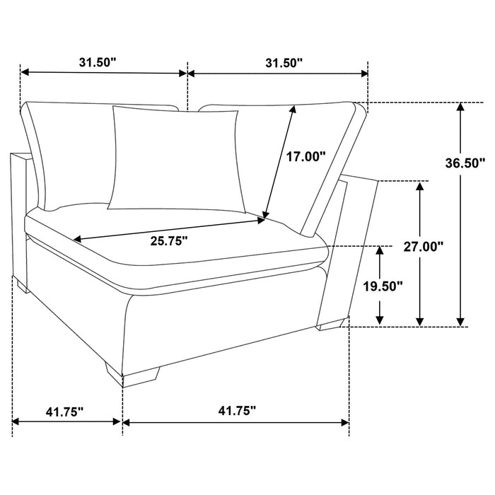 Five Star Furniture - Lakeview Modular Sectional Sofa