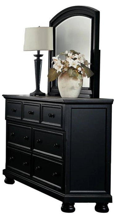 Five Star Furniture - Laurelin Mirror in Black 1714BK-6
