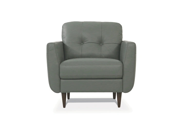 Five Star Furniture - Radwan Pesto Green Leather Chair