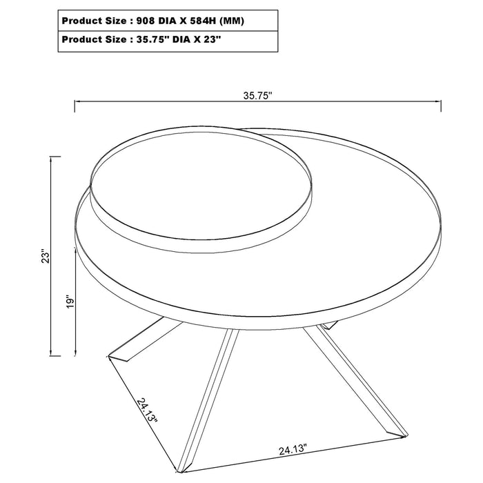 Five Star Furniture - Briggs Coffee Table