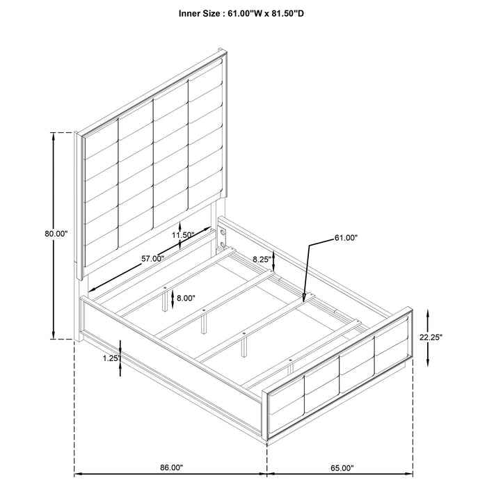 Five Star Furniture - Durango Panel Bed