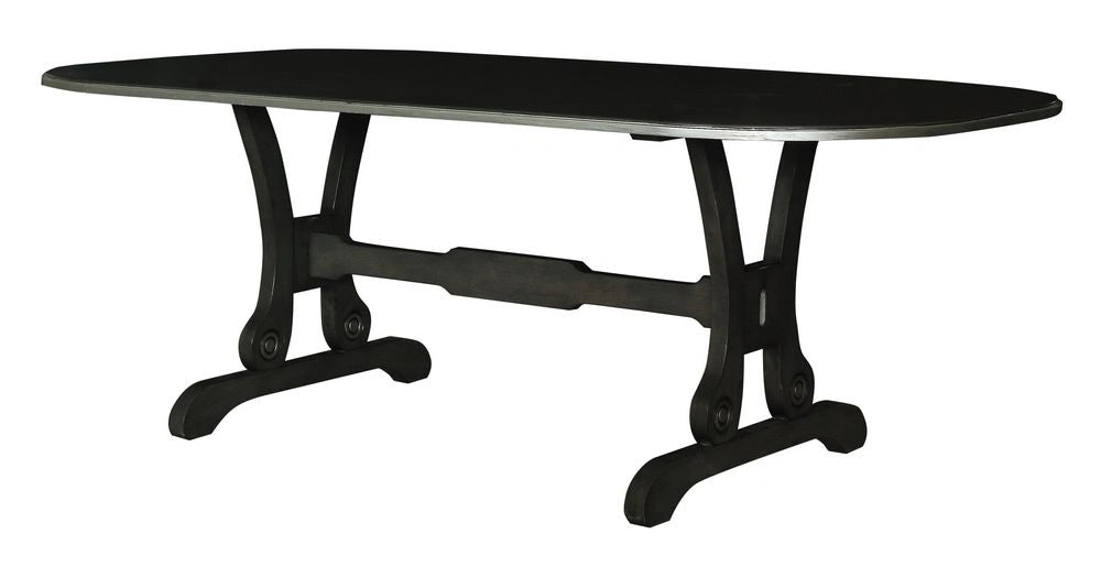 Five Star Furniture - Acme Furniture House Beatrice Dining Table in Charcoal 68810