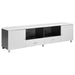 Five Star Furniture - Burkett 2-drawer TV Console White and Grey image