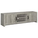 Five Star Furniture - Burke 2-door TV Console Grey Driftwood image