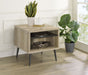 Five Star Furniture - Welsh Square Engineered Wood End Table With Shelf Antique Pine and Grey image