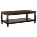 Five Star Furniture - Dixon Rectangular Coffee Table with Lower Shelf Espresso image