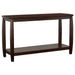 Five Star Furniture - Dixon Rectangular Sofa Table with Lower Shelf Espresso image