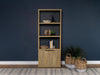 Five Star Furniture - Tabby 3-Shelf Engineered Wood Media Tower Mango image