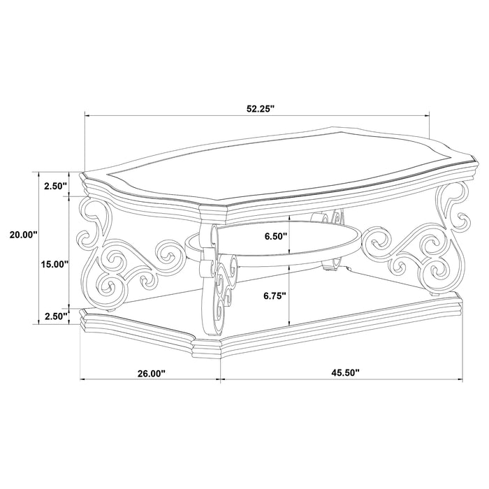 Five Star Furniture - Laney Coffee Table