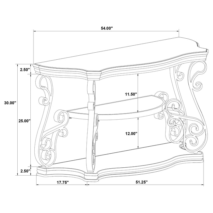 Five Star Furniture - Laney Console Table