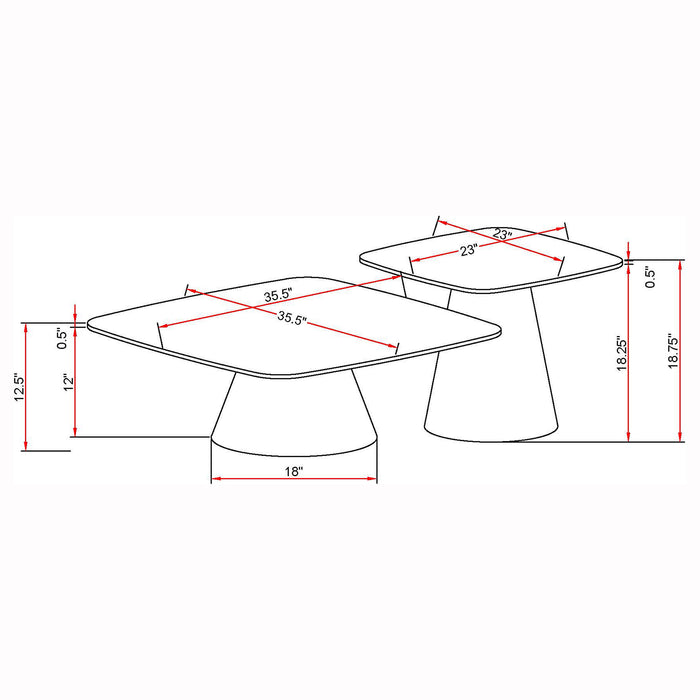 Five Star Furniture - Eason Coffee Table Set