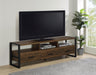 Five Star Furniture - James 3-drawer Composite Wood 71" TV Stand Dark Pine image