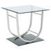 Five Star Furniture - Danville U-shaped End Table Chrome image