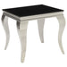 Five Star Furniture - Luna Square End Table Chrome and Black image