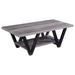 Five Star Furniture - Stevens V-shaped Coffee Table Black and Antique Grey image