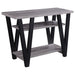 Five Star Furniture - Stevens V-shaped Sofa Table Black and Antique Grey image