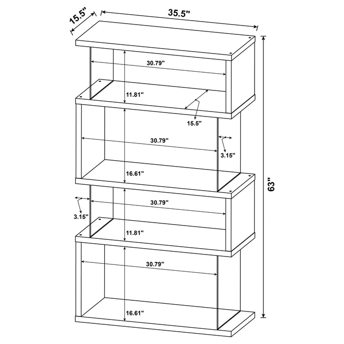 Five Star Furniture - Emelle Bookshelf