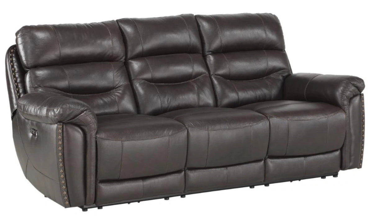 Five Star Furniture - Lance Power Double Reclining Sofa with Power Headrests in Brown 9527BRW-3PWH
