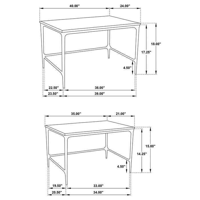 Five Star Furniture - Ebby Nesting Coffee Table