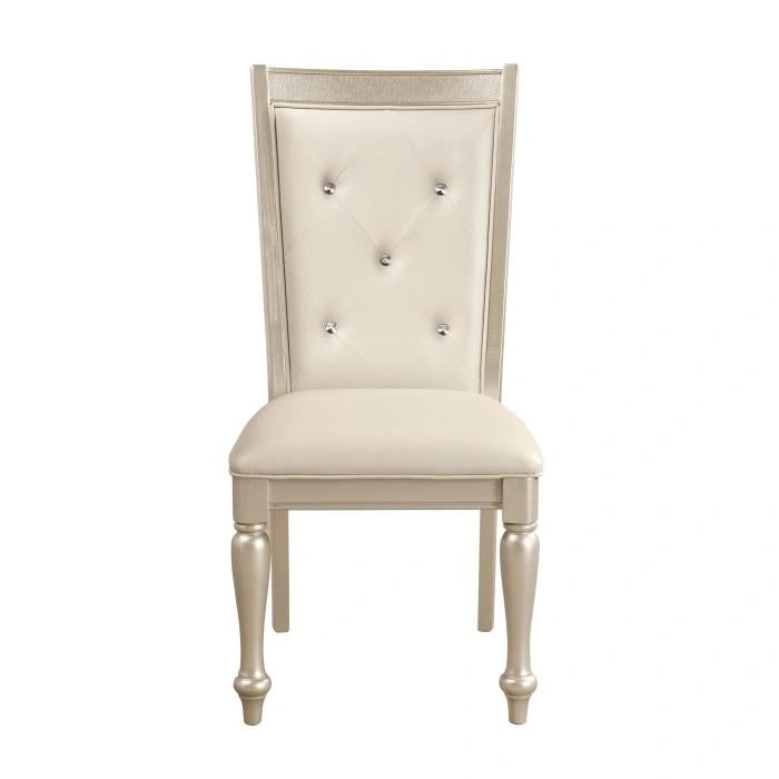 Five Star Furniture - Celandine Side Chair in Silver (Set of 2)