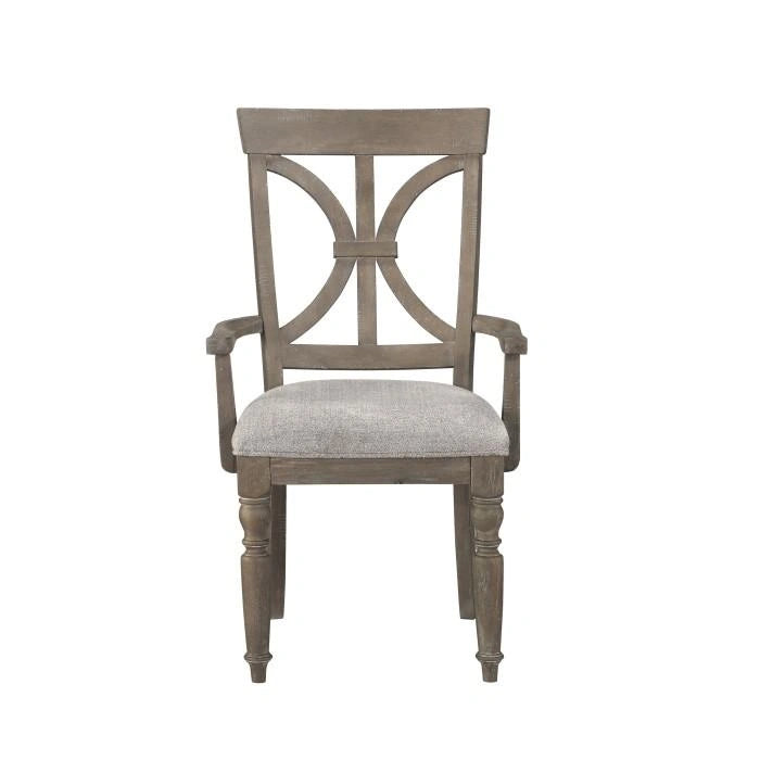Five Star Furniture - Cardano Arm Chair in Light Brown(Set of 2)