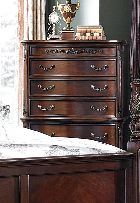 Five Star Furniture - Deryn Park 6 Drawer Chest in Cherry 2243-9