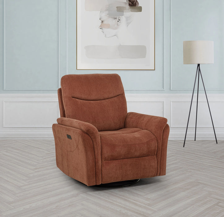 Five Star Furniture - Adler Power Swivel Glider Recliner
