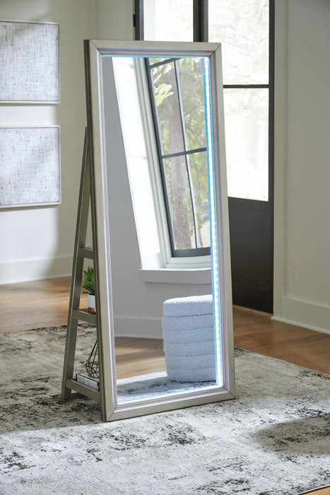 Five Star Furniture - Evesen Floor Standing Mirror/Storage