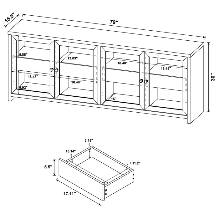 Five Star Furniture - Denison Entertainment Center