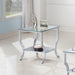 Five Star Furniture - Saide Square End Table with Mirrored Shelf Chrome image