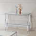 Five Star Furniture - Saide Rectangular Sofa Table with Mirrored Shelf Chrome image