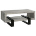 Five Star Furniture - Dinard Coffee Table with Shelf Grey Driftwood image