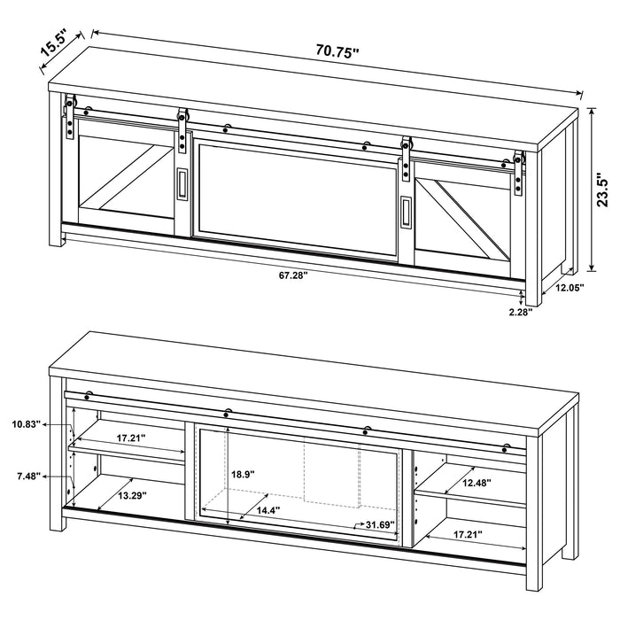 Five Star Furniture - Enfield TV Stand Fireplace Console