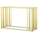 Five Star Furniture - Adri Metal Frame Sofa Table Matte Brass image