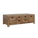 Five Star Furniture - Esther 6-drawer Storage Coffee Table Natural Sheesham image