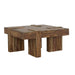 Five Star Furniture - Samira Wooden Square Coffee Table Natural Sheesham image