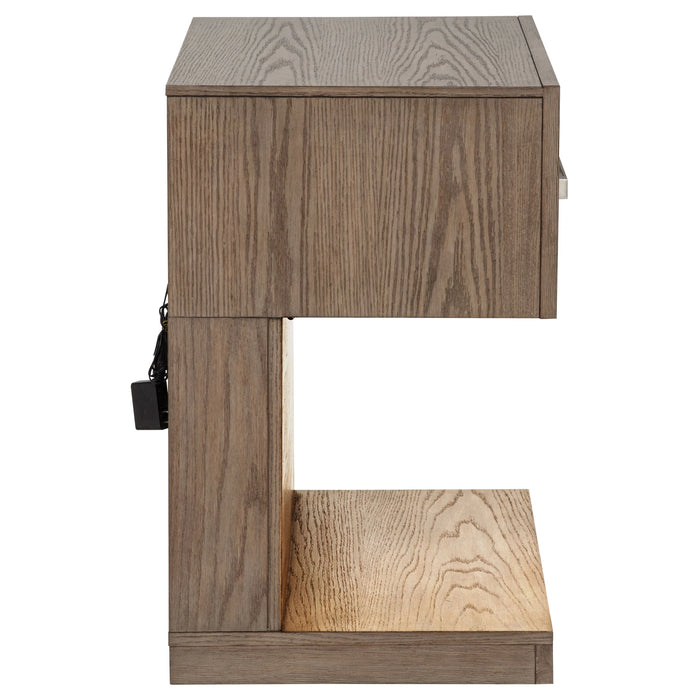 Five Star Furniture - Kenora Nightstand with LED Lighting