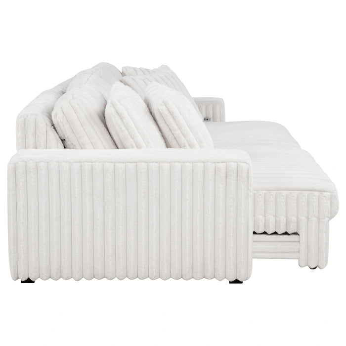 Five Star Furniture - Jacana Sofa with Power Chaise
