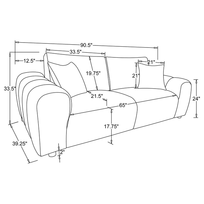 Five Star Furniture - Burnett Sofa Set