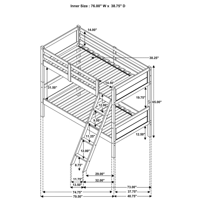 Five Star Furniture - Ryder Bunk Bed
