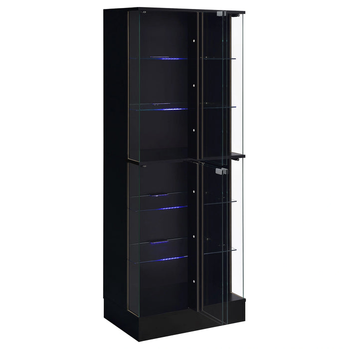 Five Star Furniture - Cabra Curio Cabinet with LED Lighting