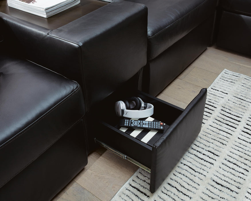 Five Star Furniture - Modmax II Sectional with Chaise and Storage Consoles