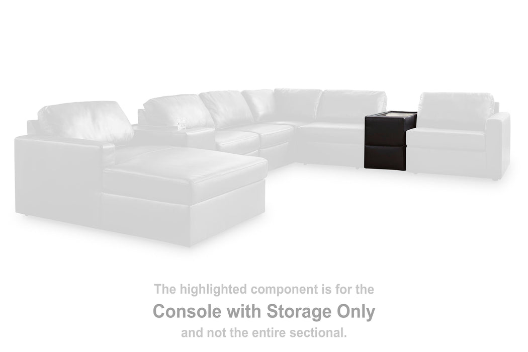 Five Star Furniture - Modmax II Sectional Sofa with Storage Console