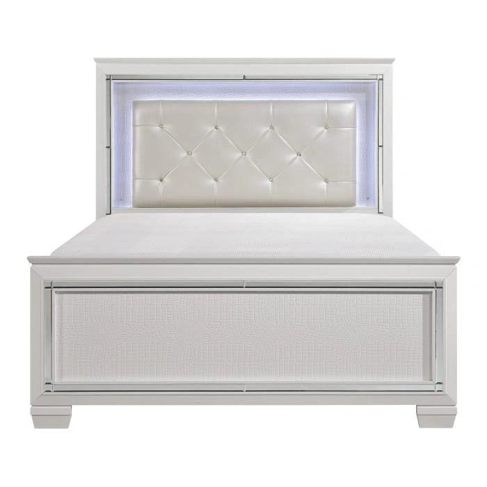 Five Star Furniture - Allura Full Panel Bed in White 1916FW-1*