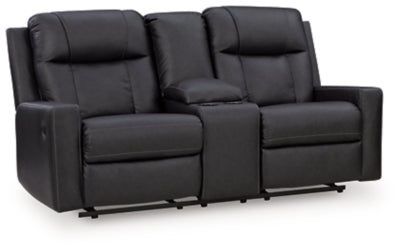 Five Star Furniture - Mackmenville Reclining Loveseat with Console - Five Star Furniture & Mattress (GA)