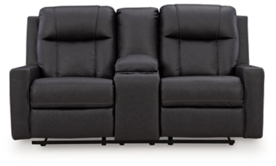 Five Star Furniture - Mackmenville Reclining Loveseat with Console - Five Star Furniture & Mattress (GA)