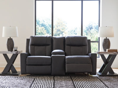 Five Star Furniture - Mackmenville Reclining Loveseat with Console - Five Star Furniture & Mattress (GA)