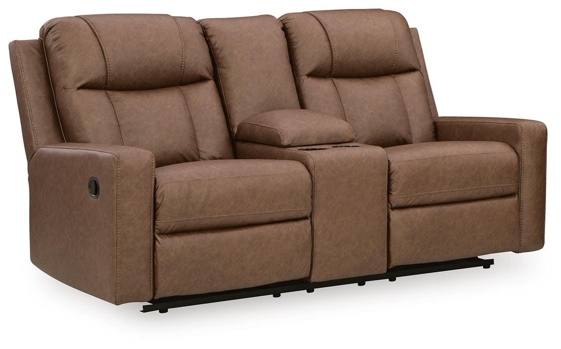 Five Star Furniture - Mackmenville Reclining Loveseat with Console
