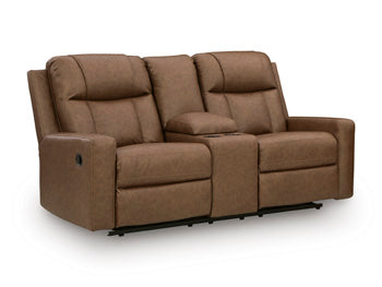 Five Star Furniture - Mackmenville Reclining Loveseat with Console