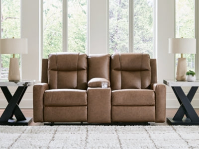 Five Star Furniture - Mackmenville Reclining Loveseat with Console - Five Star Furniture & Mattress (GA)